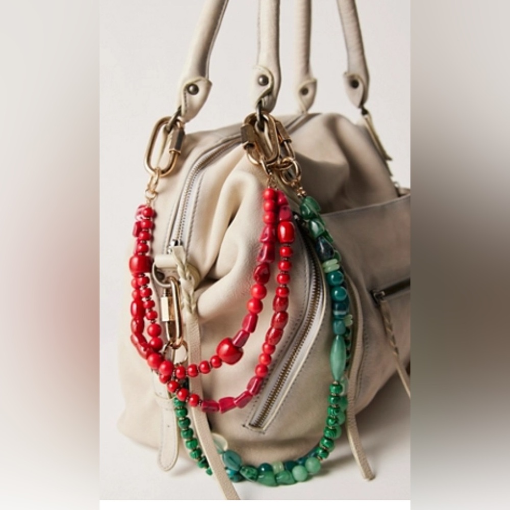 Free People Red Bag Charm